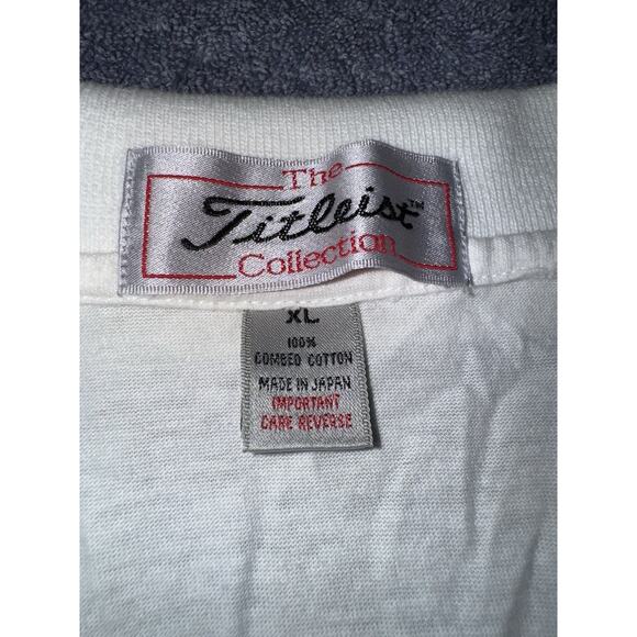 Vintage The Titleist Collection Polo Shirt Mens XL Single Stitch Embroidered - Picture 5 of 8